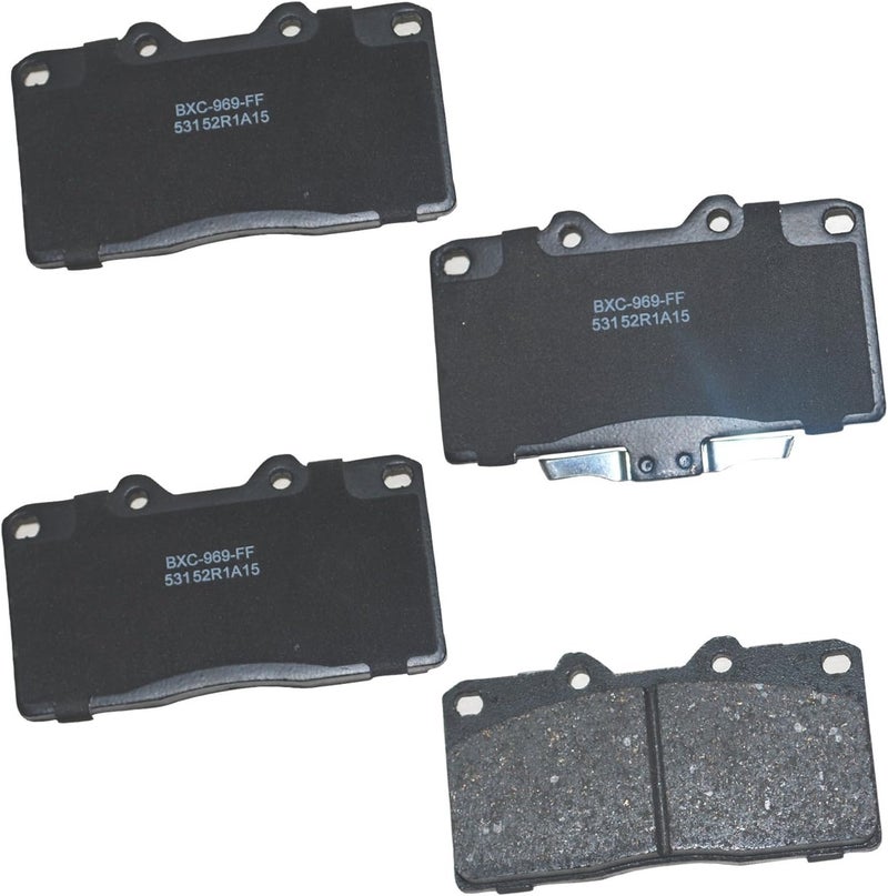 Bendix Premium SBC531 Ceramic Front Brake Pads for Dodge Stealth 1996-1991, Mitsubishi 3000GT 1999-1991 - Image 1
